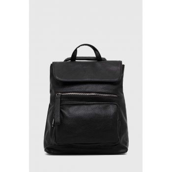 Answear Lab rucsac femei, culoarea negru, mare, neted