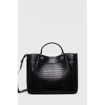 Armani Exchange poseta culoarea negru