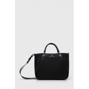 Armani Exchange poseta culoarea negru