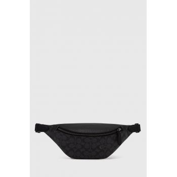 Coach borseta de piele culoarea maro