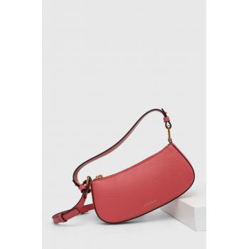 Coccinelle poseta de piele culoarea negru