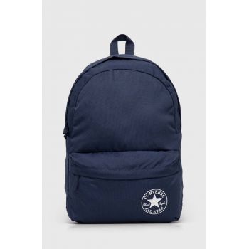 Converse rucsac culoarea albastru marin, mare, neted de firma original