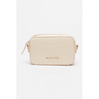 Geanta crossbody cu model piele de reptila Sky