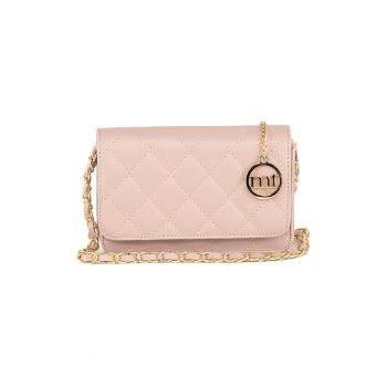 Geanta crossbody din piele cu aspect matlasat