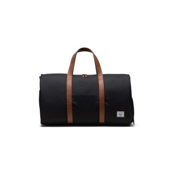 Herschel geanta sport culoarea negru