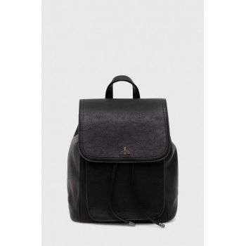 Medicine rucsac femei, culoarea negru, mare, neted