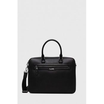 Michael Kors geanta de piele culoarea negru