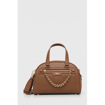 MICHAEL Michael Kors poseta de piele culoarea maro