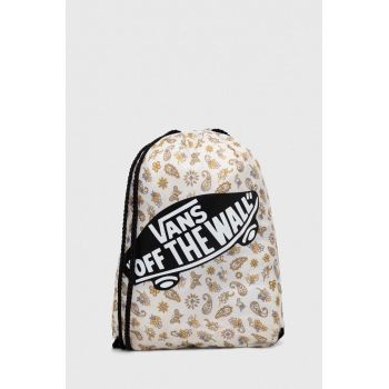 Vans rucsac culoarea bej, modelator de firma original