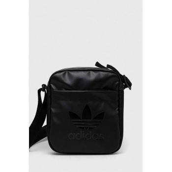 adidas Originals borseta culoarea negru