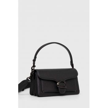 Coach poseta de piele Tabby Shoulder Bag 20 culoarea negru