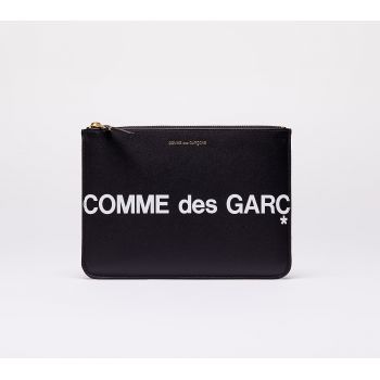 Comme des Garçons Huge Logo Wallet Black