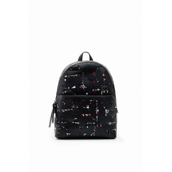 Desigual rucsac femei, culoarea negru, mic, neted