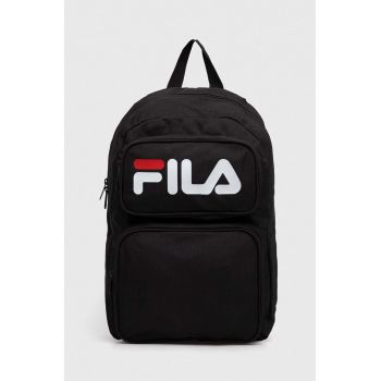 Fila rucsac culoarea negru, mare, cu imprimeu