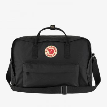 Fjällräven Kånken Weekender Black la reducere