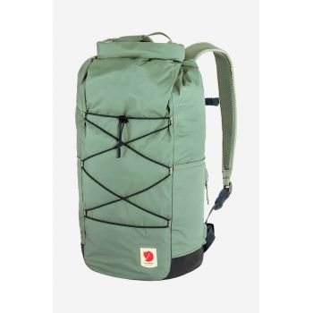 Fjallraven rucsac High Coast Roll26 culoarea verde, mare, uni F23224 ieftin