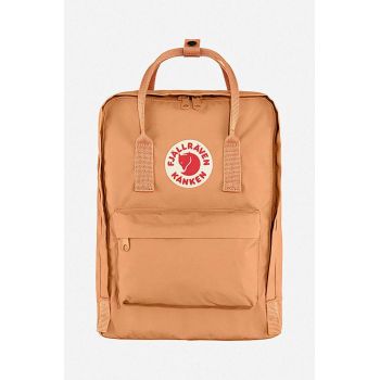 Fjallraven rucsac Kanken culoarea portocaliu, mare, cu imprimeu F23510.241-241 ieftin