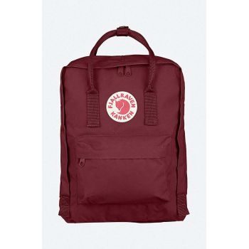 Fjallraven rucsac Kanken culoarea roșu, mare, cu imprimeu F23510.326-326