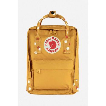 Fjallraven rucsac Kanken Mini culoarea galben, mic, neted F23561.160.916-916