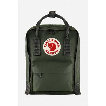 Fjallraven rucsac Kanken Mini culoarea verde, mare, uni F23561.660-660 ieftin