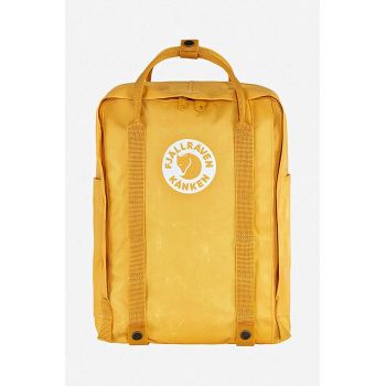 Fjallraven rucsac Tree-Kanken culoarea galben, mare, neted F23511.172-172