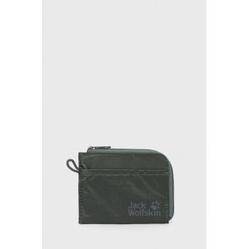 Jack Wolfskin portofel culoarea verde