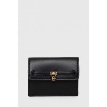 MICHAEL Michael Kors portofel de piele femei, culoarea negru