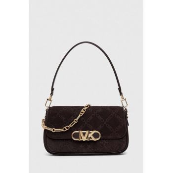 MICHAEL Michael Kors poseta de piele culoarea maro