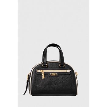 MICHAEL Michael Kors poseta de piele culoarea negru