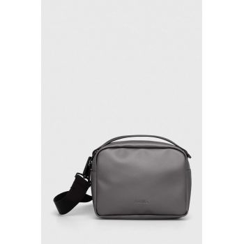Rains borseta 14100 Crossbody Bags culoarea gri