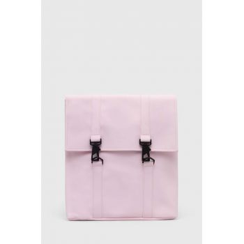 Rains rucsac 13310 Backpacks culoarea roz, mare, neted