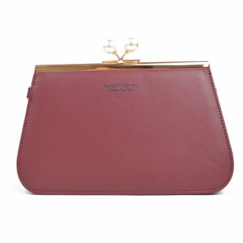 Geanta ocazie dama, Adina GT1586, bordo