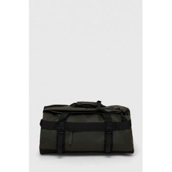 Rains geanta 13480 Duffel Bags culoarea verde de firma originala