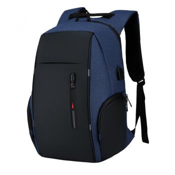 Rucsac pentru barbati Harvey GT1476, cu port USB, albastru de firma original
