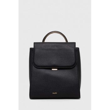 Aldo rucsac CINTHIA femei, culoarea negru, mic, neted, CINTHIA.001