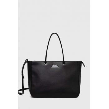 Armani Exchange poseta culoarea negru