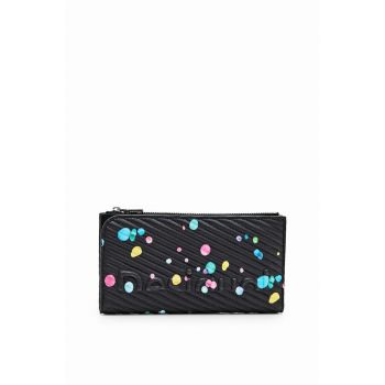 Desigual portofel femei, culoarea negru