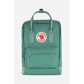 Fjallraven rucsac Kanken culoarea verde, mare, uni F23510.664-664 ieftin