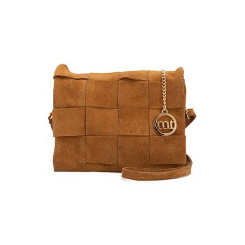 Geanta crossbody de piele intoarsa Empoli