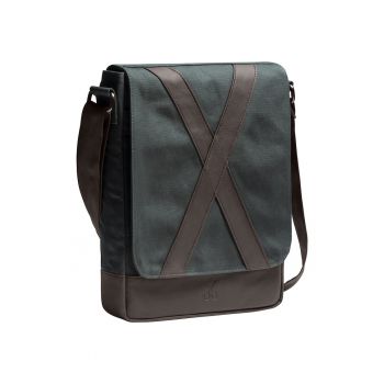 Geanta crossbody unisex Methone-Asphalt