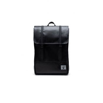 Herschel Rucsac 10999-00001-OS Weather Resistant culoarea negru, mare, material neted 10999.00001-Black