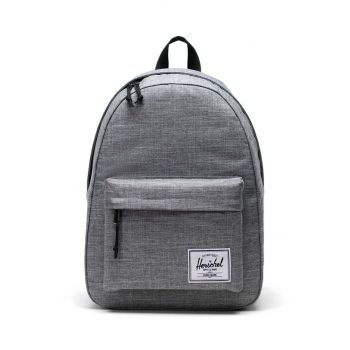 Herschel rucsac 11377-00919-OS Classic Backpack culoarea gri, mare, modelator