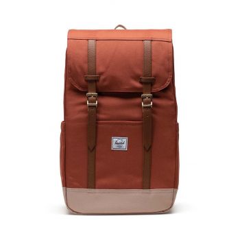 Herschel rucsac 11397-05890-OS Retreat Backpack culoarea bej, mare, neted