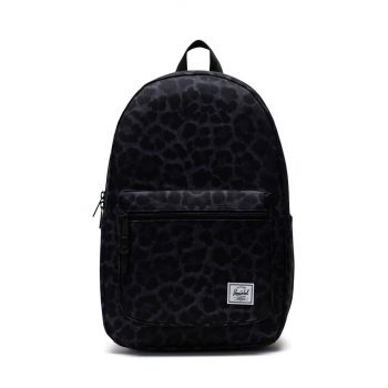 Herschel rucsac 11407-05895-OS Settlement Backpack culoarea negru, mare, neted