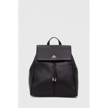 Medicine rucsac femei, culoarea negru, mare, neted