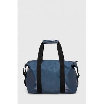 Rains geanta 14220 Weekendbags culoarea albastru marin