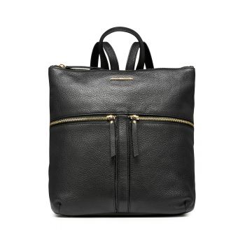 Rucsac din piele cu buzunare cu fermoar Irenie Rucsac din piele cu buzunare cu fermoar Irenie