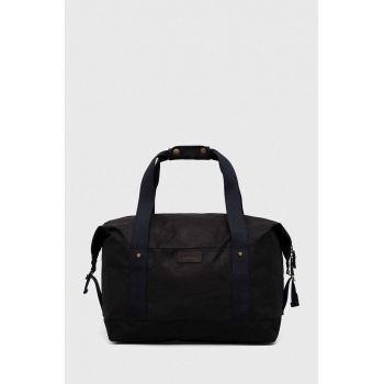 Barbour geantă Essential Wax Holdall culoarea bleumarin UBA0567