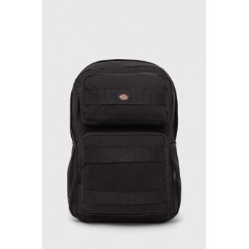 Dickies rucsac culoarea negru, mare, neted