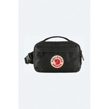 Fjallraven borsetă Kanken Hip Pack culoarea negru F23505